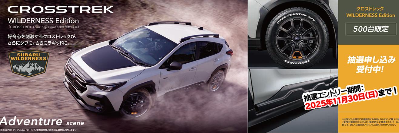 クロストレック特別使用車