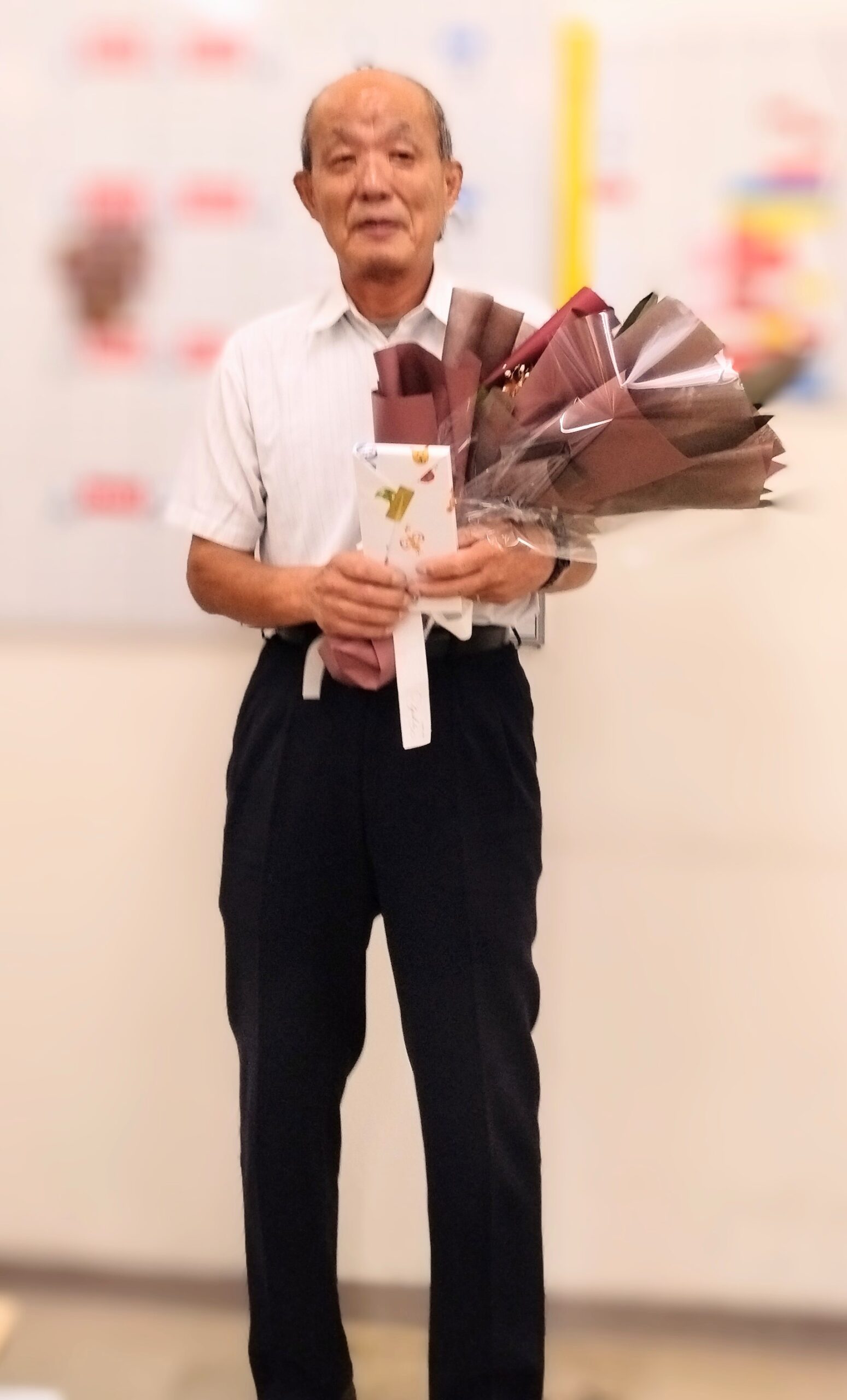 定年退職ごあいさつ